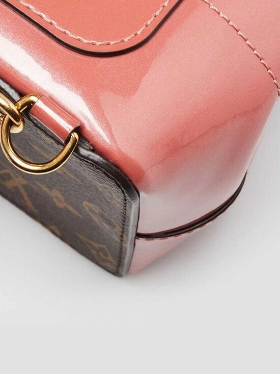 Louis Vuitton Monogram Coated Canvas and Rose Vernis Hot Springs Backpack Bag main image 4